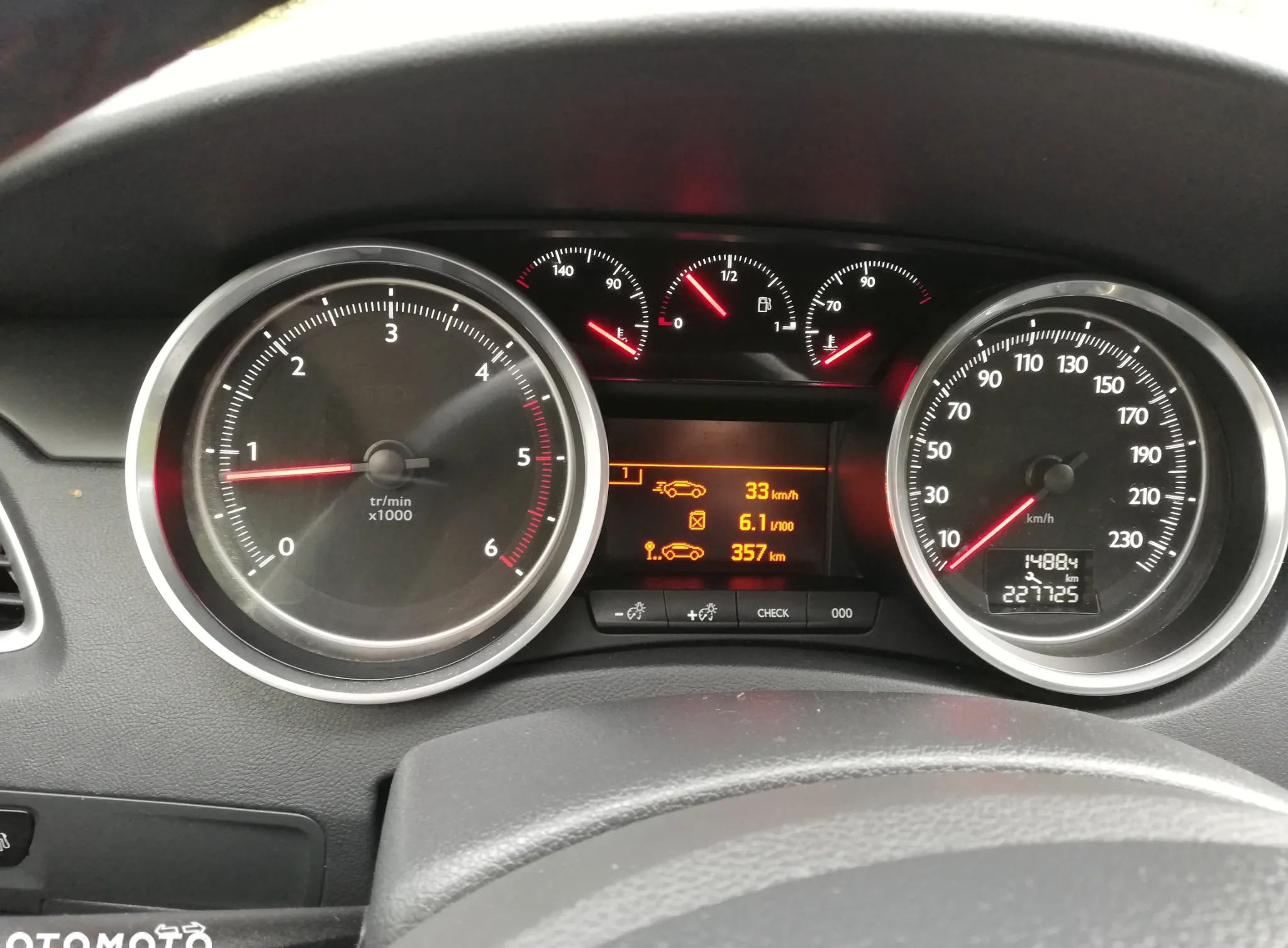 Peugeot 508 cena 23800 przebieg: 227742, rok produkcji 2011 z Grudziądz małe 191